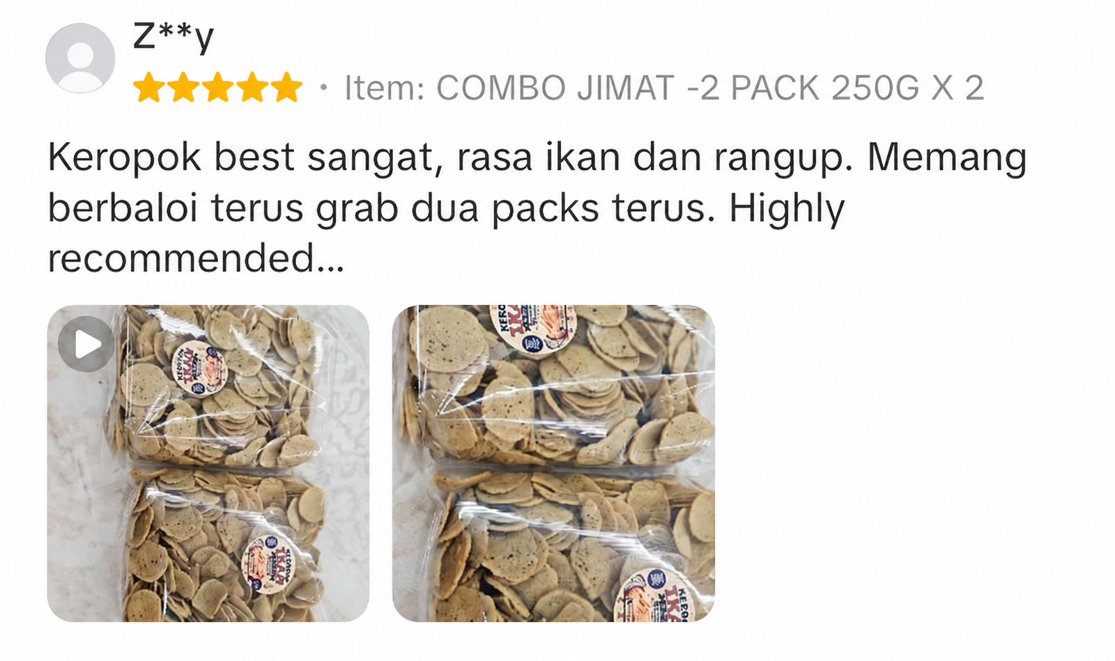 Review pelanggan