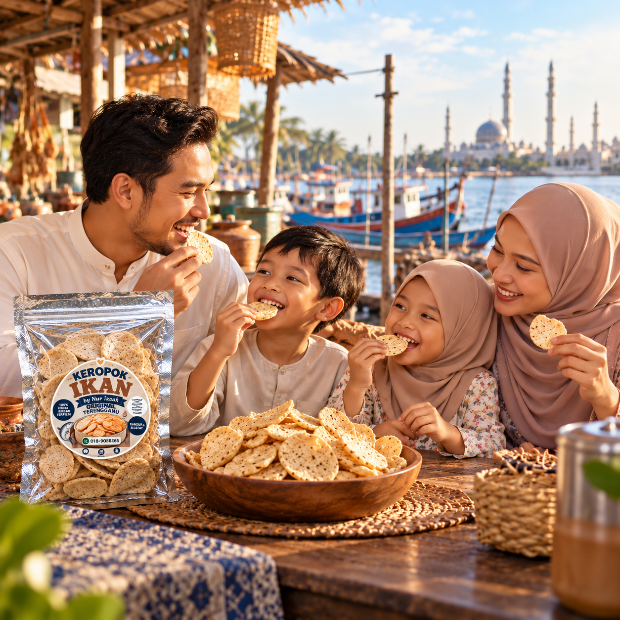 Keropok Ikan Original Terengganu