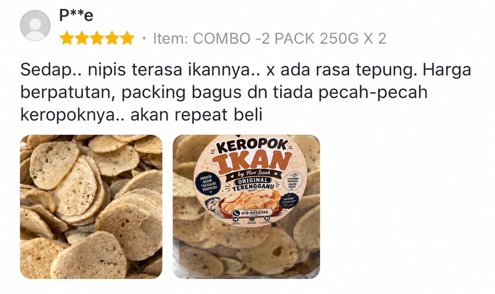 Review pelanggan